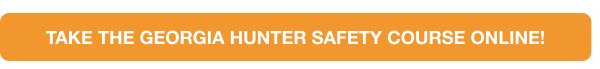 A button illustration with text to take the Georgia hunters safety course online. 
