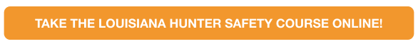 Yellow button to take the Louisiana hunter safety course, get a Louisiana youth hunting license concept. 