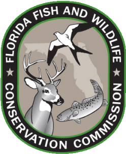 Florida Fish and Wildlife logo, where to take Florida hunter safety course concept.