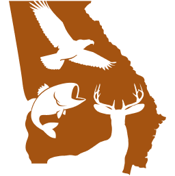 Georgia Department of Natural Resources logo, where to take the GA hunter safety course concept. 