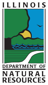 Illinois Department of Natural Resources logo, where to take the IL hunter education course concept.