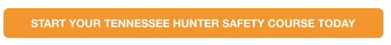 Yellow CTA button to start the Tennessee hunter safety course, how long is the TN hunter course concept.