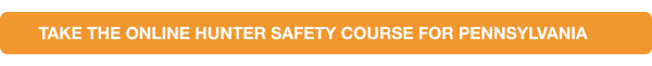 Button to Pennsylvania hunter safety course online, where can you take the PA hunter course concept. 