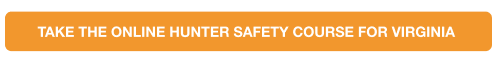 Yellow button to take the online VA hunter safety course, where can you take the Virginia hunter course concept.