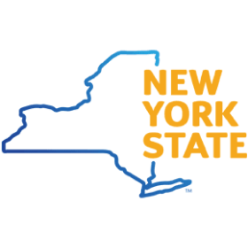 New York DEC logo, where to take New York hunter safety course concept.