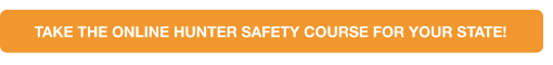 CTA button to take the online course for your state, hunter safety course cost concept.